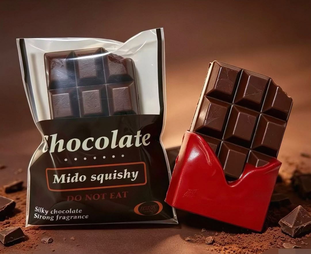 Mido Chocolate Bar Squishy