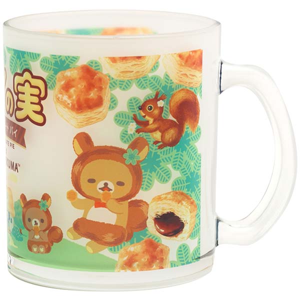 Rilakkuma x Lotte Pie No Mi Glass Mug