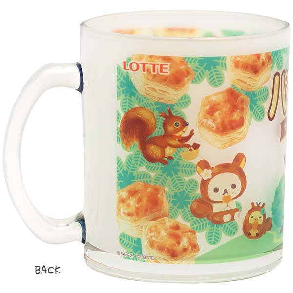 Rilakkuma x Lotte Pie No Mi Glass Mug