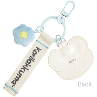 "Basic Rilakkuma Flower" Patch Keychain [Korilakkuma]
