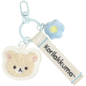 "Basic Rilakkuma Flower" Patch Keychain [Korilakkuma]