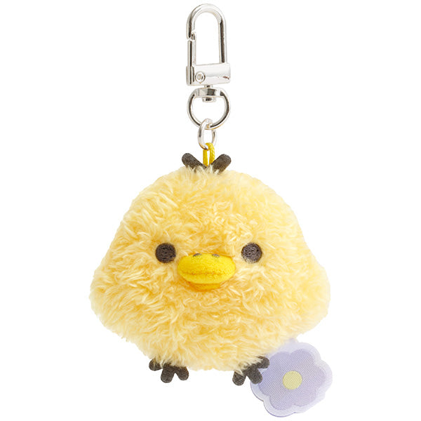 "Basic Rilakkuma Flower" Plush Keychain [Kiiroitori]