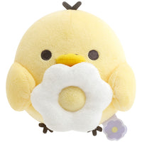 "Basic Rilakkuma Flower" Kiiroitori Plush
