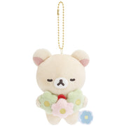 "Basic Rilakkuma Flower" Korilakkuma Plush Mascot