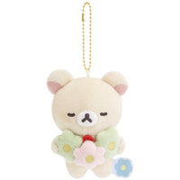 "Basic Rilakkuma Flower" Korilakkuma Plush
