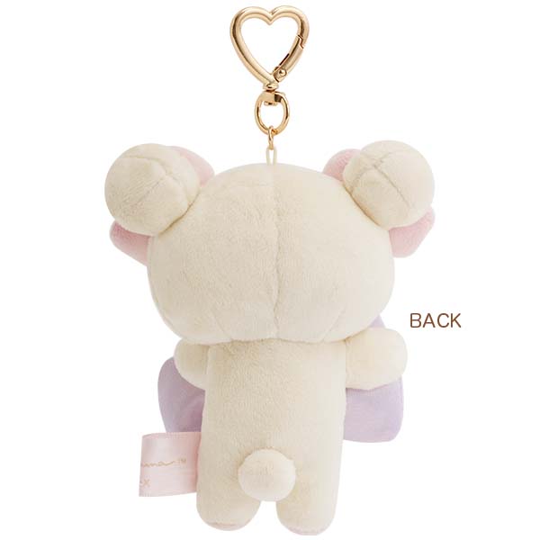 Korilakkuma "Makeup" Double Ribbon Plush Mascot