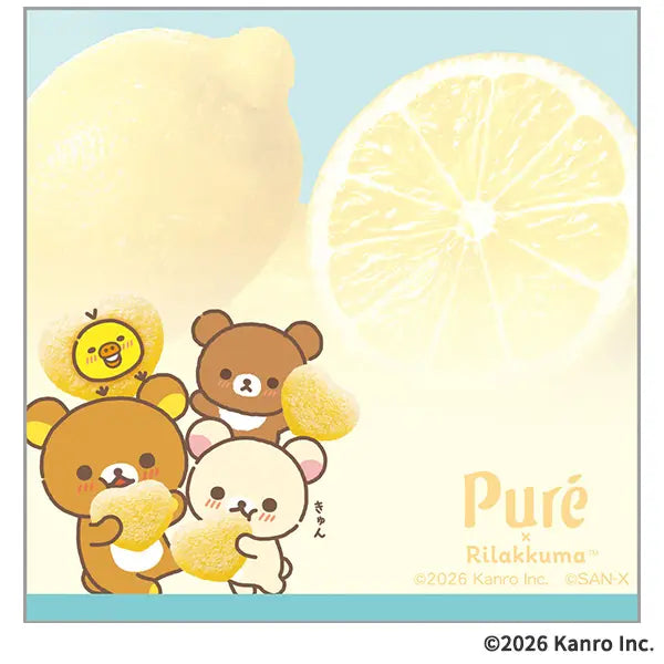 Rilakkuma Pure Gummy Block Memo A