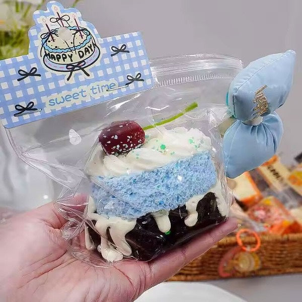 Taba Creamy Cherry Sea Salt Cake Squishy