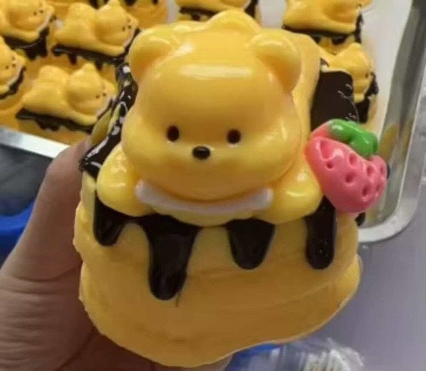 Taba Creamy Honey Bear Toast Squishy