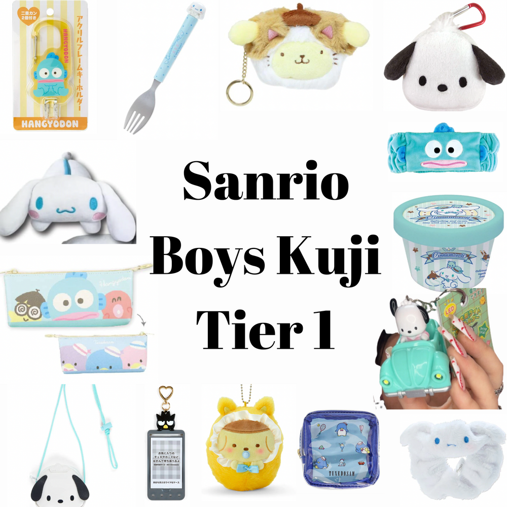 Sanrio Boys Tier 1 Kuji Tickets!