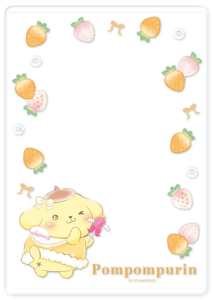 LAFARY Pompompurin Happy Berry Series Hard Case