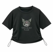 Kuromi x CECIL McBEE cropped shirt