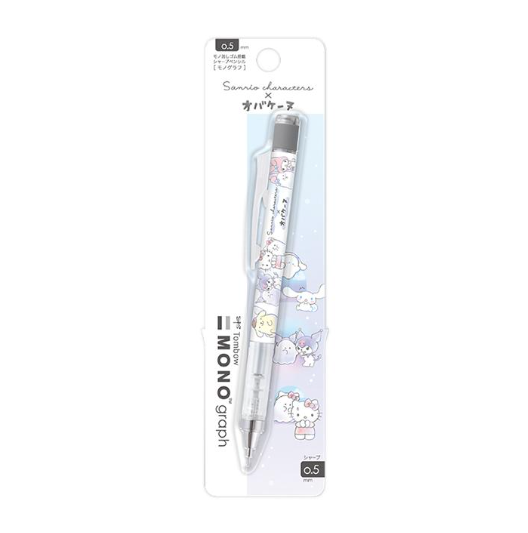 Sanrio × Obakenu - MONO Graph Mechanical Pencil (white)