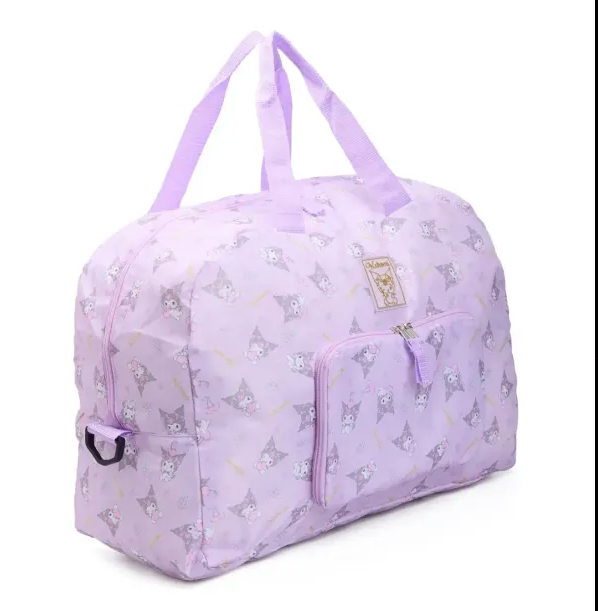 Kuromi Foldable Boston Bag