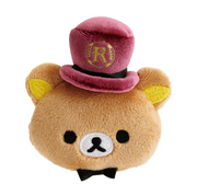 Rilakkuma Store Manager Tokyo Station Plush Face Badge
