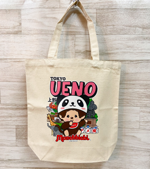 Ueno Limited Monchhichi Panda Tote Bag