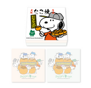 Snoopy Town Osaka Umeda Store Exclusive "Takoyaki Stand" Block Memo
