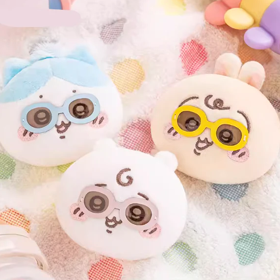 Chiikawa Sunglasses Plush Badge Set