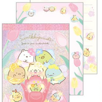 Sumikko Gurashi Zassou Fairy Flower Garden Mini Memo Pink