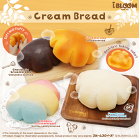 iBloom Cream Bread Squishy