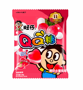 Want Want Peach Heart Gummy