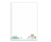 Rilakkuma Komorebi Camp Blue Notebook
