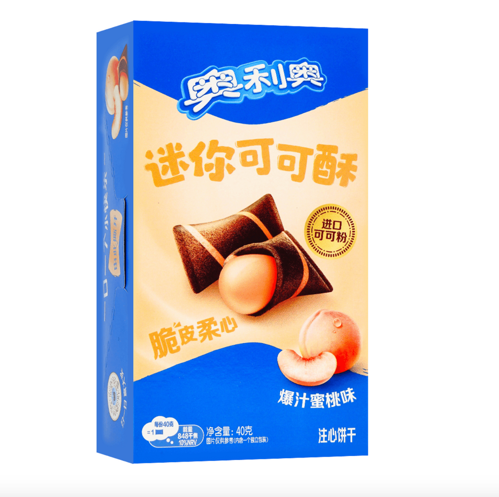 Oreo Mini Bursting Peach Filled Cookie