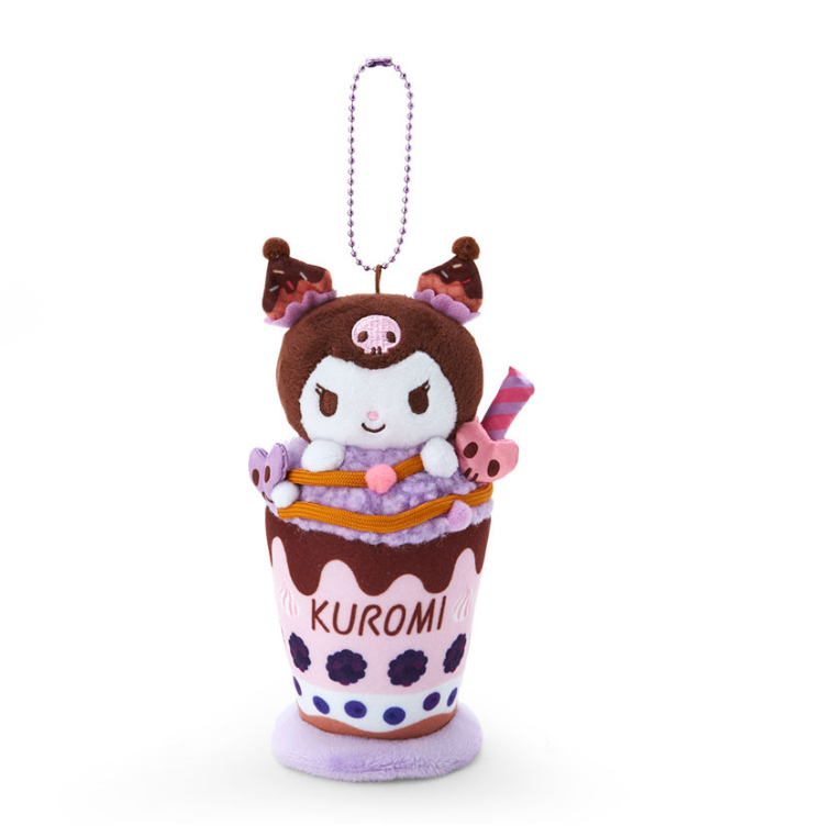 Kuromi Parfait Plush Mascot