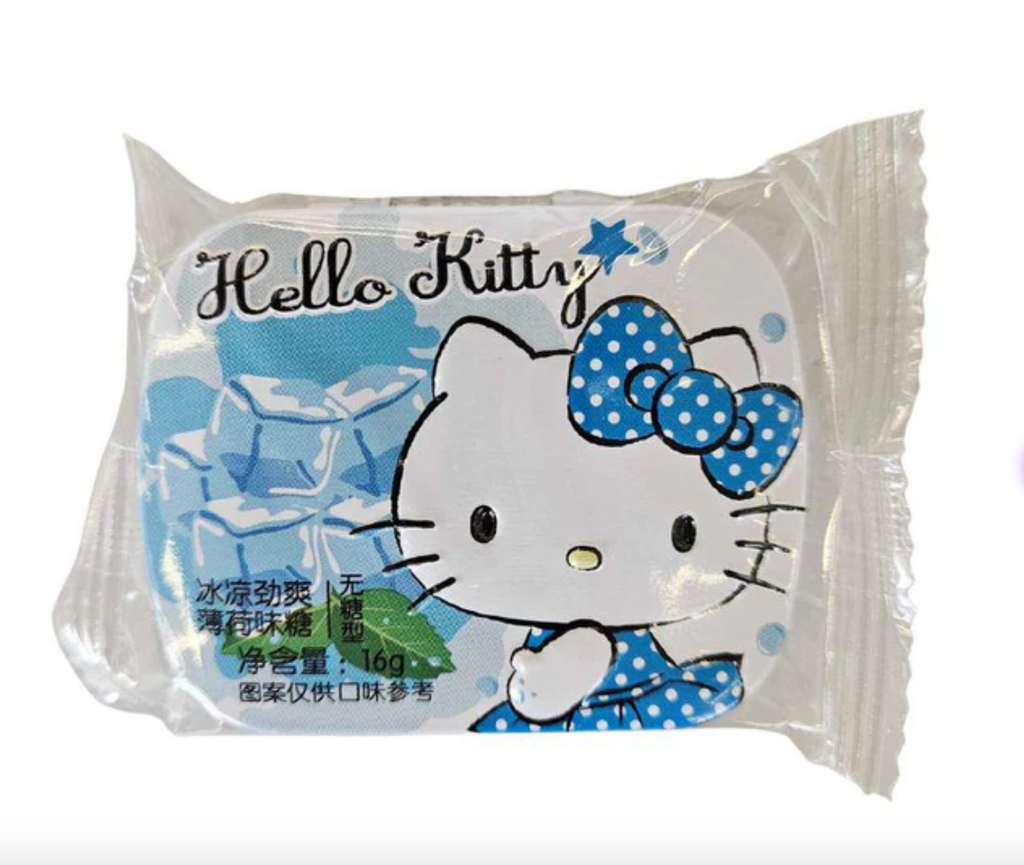 Hello Kitty SugarFree Candy Tin Mint Flavor Charms LOL