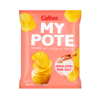 Calbee My Pote Himalayan Pink Salt Potato Chips