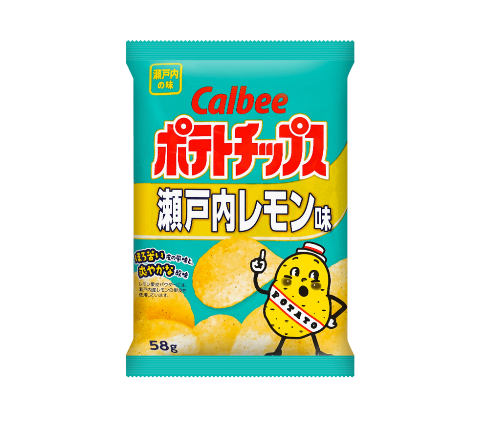 Calbee My Pote Lemon Potato Chips
