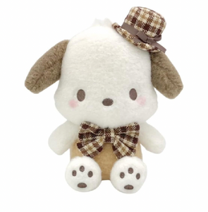 Pochacco Nakajima Checkered Mocha Plush