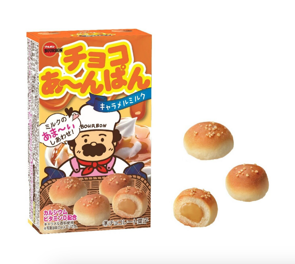 Bourbon Anpan Caramel Milk