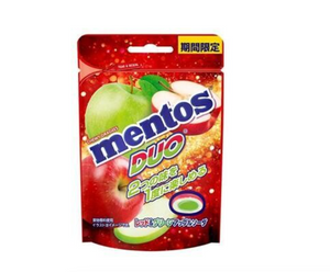 Mentos Duo Red & Green Apple Soda