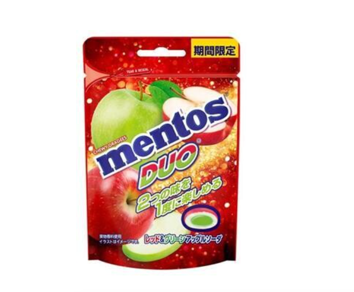 Mentos Duo Red & Green Apple Soda