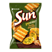 Orion Sun Chip Garlic Baguette Flavor