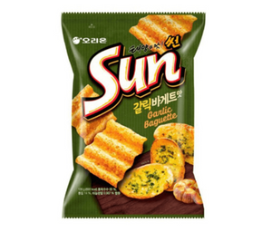 Orion Sun Chip Garlic Baguette Flavor