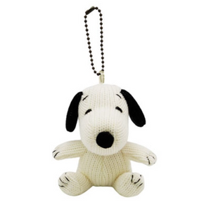 Snoopy Knit Plush Mascot