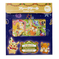 Pokemon Paldea's Christmas Market Sticker Flakes