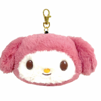 My Melody Plush Reel Pass Case