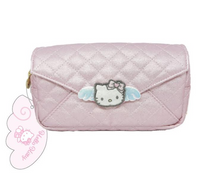 Hello Kitty Angel Quilted Letter Clutch Pouch

