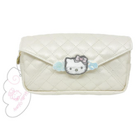Hello Kitty Angel Quilted Letter Clutch Pouch

