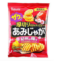 Tohato Waffle Potato Chips Kishu Plum Flavor