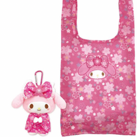 My Melody Sakura Kimono Eco Bag & Plush Carabiner Pouch