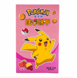 Pokemon Strawberry Filled Cookies