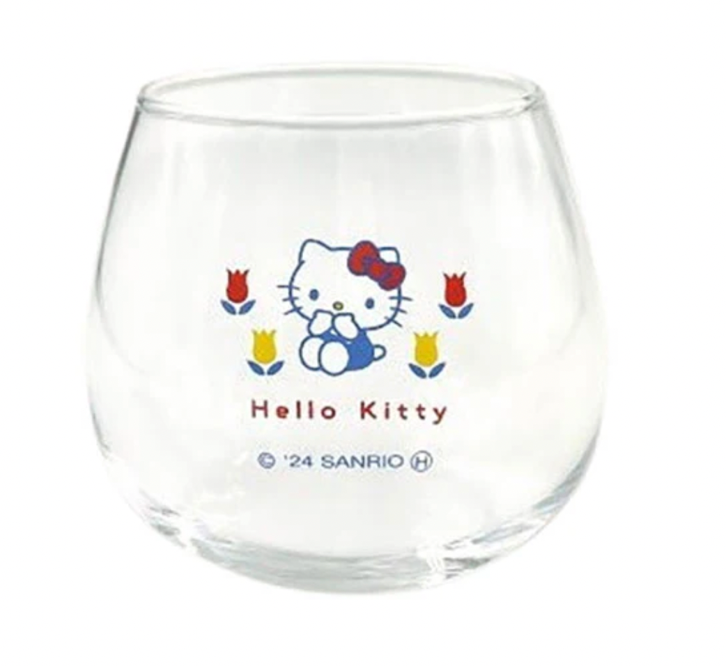 Hello Kitty Flower Swaying Glass