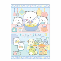 Sumikko Gurashi Shirokuma's Hometown Mini Double Folder A