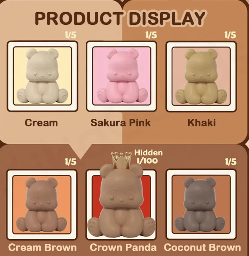 Panda Roll Chocolate Series Blind Box