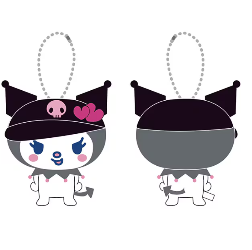 Tamagotchi x Kuromi Plush Mascot