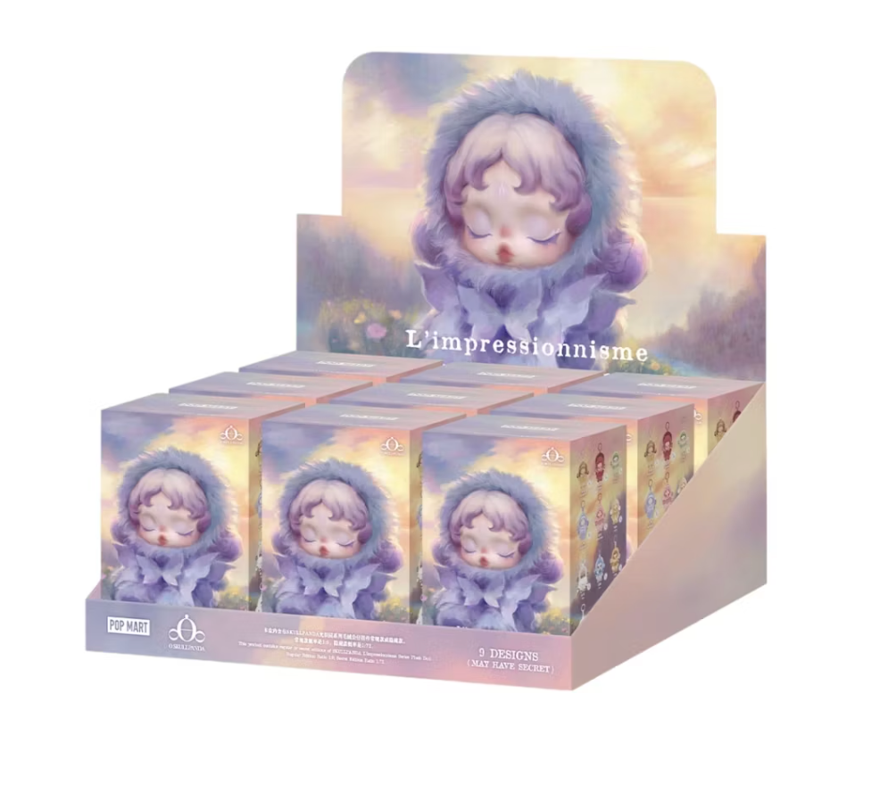 Skullpanda L'impressionnisme Pendant Blind Box